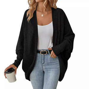 Suéter de Punto Holgado con Mangas de Murciélago para <span class=keywords><strong>Mujer</strong></span>, Novedades de Otoño/Invierno - Product Image 4