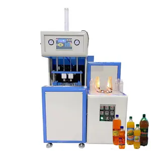 Hot Sale PET Blower Machine Bottle Machine Make 2 Cavity Semi Automatic Plastic Water Bottle Making Machine