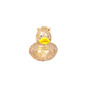MCtoy Patitos <span class=keywords><strong>de</strong></span> Goma con Lentejuelas y Polvo Dorado, Personalizables con Logotipo, <span class=keywords><strong>de</strong></span> Vinilo, Unisex, para Baño, con Diseño <span class=keywords><strong>de</strong></span> Animales, para Niños <span class=keywords><strong>de</strong></span> 2 a 14 Años - Product Image 5