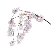 Seiden-Orchidee im Europäischen Stil, Freesie, Acorus Calamus, Duftende Schneeseeschere, Iris, Osmanthus, 130cm, für Weihnachten und Ostern