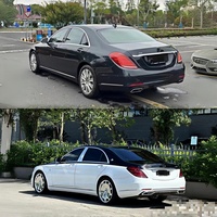 Kit carrosserie complet pour Mercedes-Benz Classe S W221 (2008-2013) style Maybach, comprend pare-chocs avant/arrière, calandre, feux arrière
