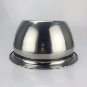 DFU237 5L 6L 7.5L Stainless Steel Deep Ball round food container bowl <b>pan</b> pot with <b>lid</b> - Product Image 6