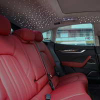 Kit de plafonniers à étoiles scintillantes en fibre optique LED personnalisable avec couleurs changeantes pour petites voitures Éclairage intérieur de voiture haut de gamme