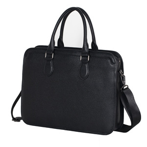 Crazy Horse Leather Briefcase for Men Cowhide Crossbody Shoulder <strong>Lap</strong> <strong>Top</strong> <strong>Bags</strong> Genuine Leather Business Travel Men's Laptop <strong>Bags</strong> - Product Image 5