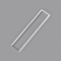 Fenêtre en saphir personnalisée en usine avec revêtement antireflet, verre optique à haute transmission pour applications d'éclairage
