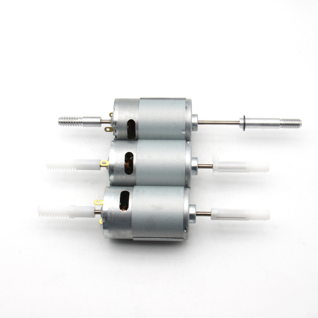 High Quality Low Noise Micro 555/775/755/875 Carbon Brushed PMDC Fan Motor for Stand Fan