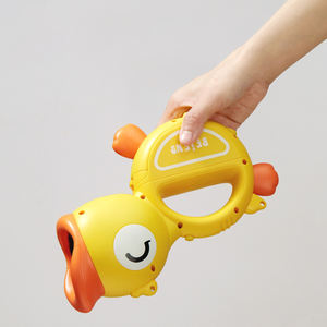 OEM simpatico cane e anatra cartone animato bolla macchina soffiatore automatico portatile pistola a bolle per bambini all'aperto giocattoli e regali - Product Image 4