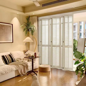 Hot Selling <strong>Arch</strong> Shaped <strong>Window</strong> <strong>Shutters</strong> Full Height Basswood <strong>Shutters</strong> for Big <strong>windows</strong> Special Shaped Customized <strong>Shutters</strong> - Product Image 1