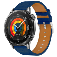 Tali Jam Tangan Pengganti Pintar Bisnis Olahraga Kulit Sintetis 22Mm Pemasangan Mudah untuk Jam Tangan Garmin Vivoactive 4 Venu 2/3