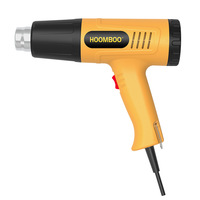 Pistolet à air chaud numérique industriel, sécheur thermique portable, outil de cuisson pour revêtement de film, souffleur de soudage plastique thermorétractable