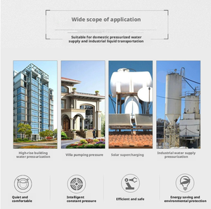 220V 1 inç paslanmaz çelik fırçasız kendinden emişli yüksek basınç su püskürtme pompası içme suyu arıtma OEM 0.5hp 75cm kablo - Product Image 4