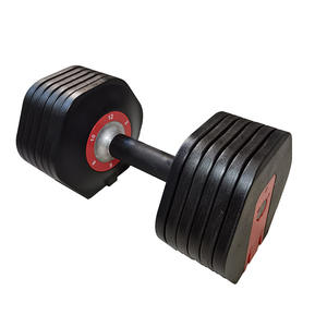 ウェイトリフティングセットジム26.5lb <span class=keywords><strong>12kg</strong></span>無料重量ダンベル調整可能 - Product Image 3