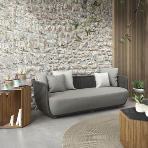 Outils <span class=keywords><strong>de</strong></span> jardinage Ensembles <span class=keywords><strong>de</strong></span> <span class=keywords><strong>jardin</strong></span> en métal Mobilier d'extérieur <span class=keywords><strong>Salon</strong></span> <span class=keywords><strong>Jardin</strong></span> Sofa Set Patio All-weather Corde Weaving Indoor Modern TG 100 - Product Image 3