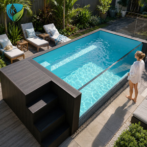 <span class=keywords><strong>Piscine</strong></span> en fibre de verre pour hôtels, <span class=keywords><strong>piscine</strong></span> hors sol pour hôtel, villa, jardin, usage commercial - Product Image 1