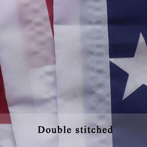 Bandera Nacional Personalizada de Poliéster Ecológico de 150x240cm (5x8 pies) para Exteriores con Doble Costura y Ojales de Latón para Camping - Product Image 5