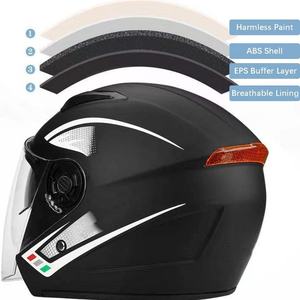 Cascos Jet Personalizables al por Mayor Directo de Fábrica, Resistentes a los Rayos UV, Suaves y Cómodos, para Hombre y Mujer, a Prueba de Viento - Product Image 3