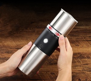 Itop — cafetière Portable, chargeur USB, disponible en blanc, en noir et rouge, idéal pour le Camping et les voyages - Product Image 2