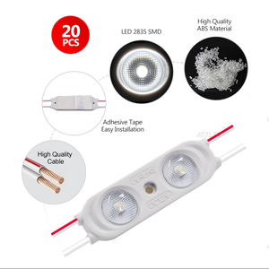 Module LED pour lettres lumineuses IP67 DC12V 170 degrés 0,96W 2 LED SMD2835 pour enseignes lumineuses - Product Image 5