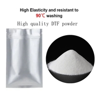 Poudre adhésive de fonte chaude de polyuréthane pour la poudre d'impression de transfert de chaleur DTF TPU