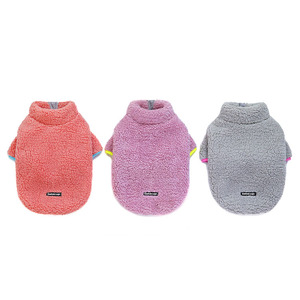 Manteaux de chiens Double face en cachemire, vêtements chauds et doux, à col haut, nouveau design à la mode, collection - Product Image 2