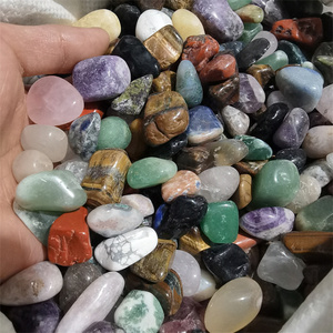 Wholesale 15-20mm <strong>Healing</strong> <strong>Crystals</strong> Random Natural Multi Color Mix Quartz <strong>Crystal</strong> Tumbled Stone for Buyer - Product Image 3