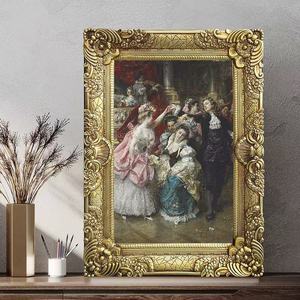 Khung Tranh sơn dầu phong cách Châu Âu 91.5x61x10cm Khung Gương Treo Tường Khung trang trí nhiếp ảnh treo tường - Product Image 3