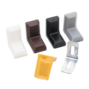 Sheng Yuan <b>Plastic</b> Cap Corner <b>Bracket</b> L-Shaped Iron <b>Bracket</b> For Furniture Board Connection Durable Cabinet Support - Product Image 4