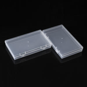 กล่องใส่เครื่องประดับทรงสี่เหลี่ยมโปร่งใส 7 แถว 28 ช่องสำหรับใส่หน้ากาก อุปกรณ์ตกปลา ตะขอเบ็ด กล่องเก็บเครื่องเขียน - Product Image 1