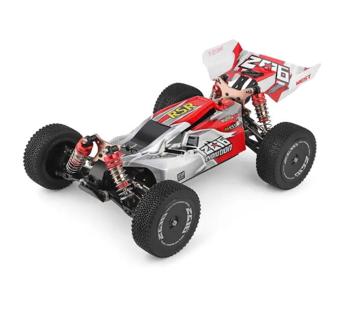 Wltoys 1/14 2.4G 4WD High Speed Racing RC Car Vehicle Models 60km/h - Green