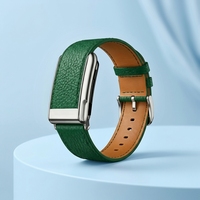 Bracelets de montre connectée compatibles Whoop 50, motif crocodile, cuir véritable, style tendance