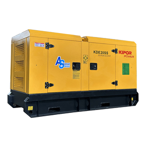 Générateur diesel silencieux KIPOR POWER 20KVA série Ricardo, fournisseur chinois, alternateur super silencieux 220/380V, tension 50/60HZ - Product Image 4