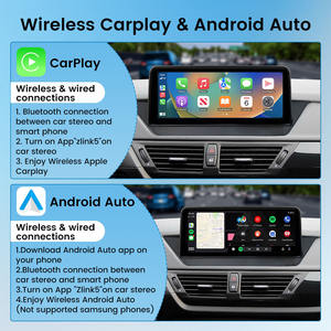 10.25 Inch Autoradio Voor Bmw X1/E84 09-15 Cic Systeem Autoradio Gps Navigatie Linux Carplay Android Auto Multimedia Dvd-Speler - Product Image 5