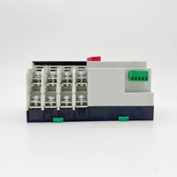 Commutateur de transfert d'alimentation sur Rail Din ATS 2P 3P 4P 100A OEMS ATS Switch AC 220V 4P 63A ATS
