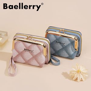 กระเป๋าใส่เหรียญขนาดเล็ก Baellerry พร้อมสายคล้องมือ ลายพิมพ์เพชร สำหรับผู้หญิง ใช้ได้ทุกวัน - Product Image 4