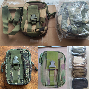 Bolsa táctica Sling Bags Riñonera Edc Molle Bolsa Táctica <span class=keywords><strong>Botiquin</strong></span> Kit Herramienta Negro Armygreen Verde Caqui Camuflaje color hombres - Product Image 2