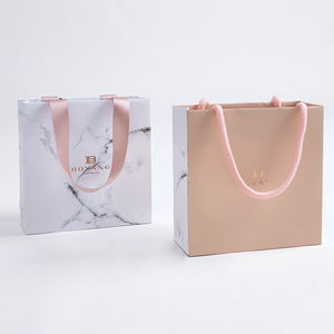 Boyang ถุงกระดาษเครื่องประดับพิมพ์ลายหรูหรา,เป็นมิตรกับสิ่งแวดล้อมสีกำหนดเองได้ - Product Image 3