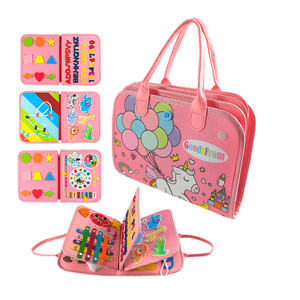 Educational Busy Board Classroom Kids 1-3 <strong>Years</strong> <strong>Old</strong> Felt Quite Book Dinosaurs Toy Enlightenment <strong>Games</strong> - Product Image 4