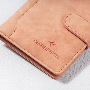 Custom Logo Jiusi Luxury Travel PU Leather Passport <b>Holder</b> Cover <b>Wallet</b> with SIM <b>Card</b> Slot Functional <b>Card</b> Ticket <b>Holder</b> - Product Image 3