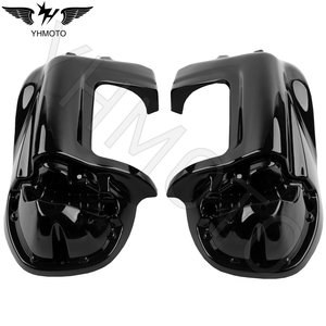 Pour Harley Road King Touring Street Electra Glide Ultra-classique moto bas ventilé carénage garde côté haut-parleur couverture Kit - Product Image 2