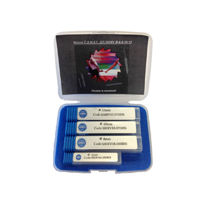 Juego de 4 cortadores tóricos divididos irregularmente Nuova Cumet 500RVS radio 0,5mm - Product Image 1