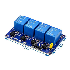 Module de relais monocanal 5V KY-019, module de relais optocoupleur 1/2/4/6/8 canaux avec isolation optocoupleur - Product Image 6