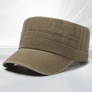 <b>Flat</b> Cap Gray Solid Color Breathable Foldable Unisex Sun <b>Hat</b> For Outdoor Spring Summer - Product Image 3