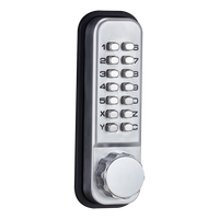 Serrure de porte numérique étanche en alliage de zinc à clavier numérique, prix usine