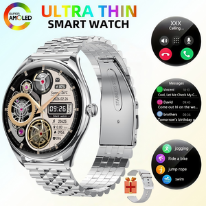 <span class=keywords><strong>Smartwatch</strong></span> MT55 Amoled 1.43 Pollici 466x466, Quadranti Personalizzabili, Modalità Sportive Multiple, Monitoraggio HR BP Spo2 Sonno e Salute Femminile - Product Image 1