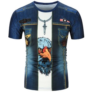 Camiseta Impresa en 3D, Estilo Informal, Cuello Redondo, Diseño de Payaso, Manga Corta, Divertida, para Hombre - Product Image 6