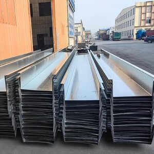 Caniveau <span class=keywords><strong>de</strong></span> drainage d'eau <span class=keywords><strong>de</strong></span> pluie en acier inoxydable galvanisé robuste pour <span class=keywords><strong>jardin</strong></span> - Product Image 4