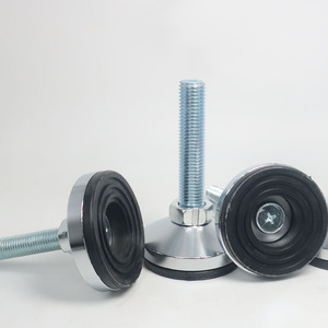 แผ่นรองรับอุปกรณ์แบบปรับได้สำหรับงานหนัก M16 M20 พร้อมฐานยาง - Product Image 1