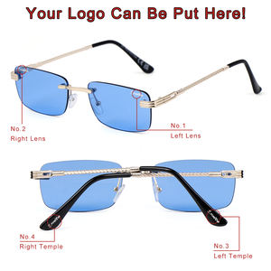 2025 firmati classici <span class=keywords><strong>occhiali</strong></span> <span class=keywords><strong>da</strong></span> <span class=keywords><strong>sole</strong></span> senza montatura donna uomo taglio diamante italia ispirato <span class=keywords><strong>occhiali</strong></span> <span class=keywords><strong>da</strong></span> <span class=keywords><strong>sole</strong></span> di lusso <span class=keywords><strong>400</strong></span> - Product Image 2