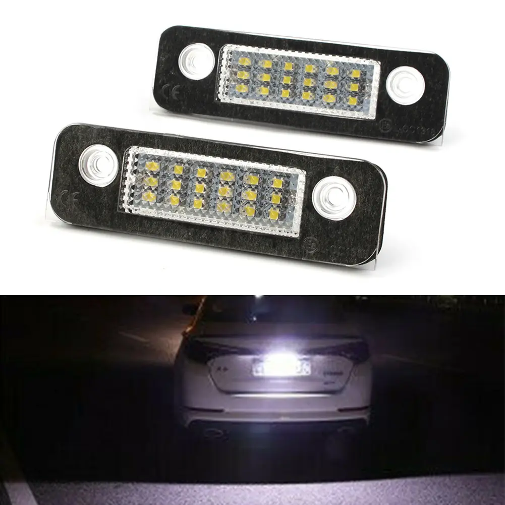 Bombilla LED, luces de matrícula, luces traseras de camión para Ford Fusion Mondeo MK2 Fiesta