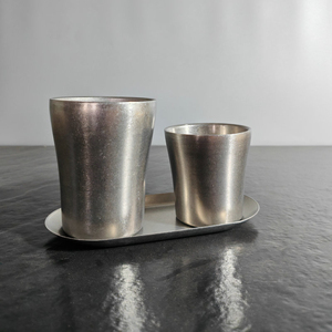 Vaso DSF76 Vintage de Acero Inoxidable de Doble Pared, para Café, Bebidas, Cola, Whisky, con Logotipo Personalizado - Product Image 1